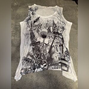 New Orleans Graphic Women's Top